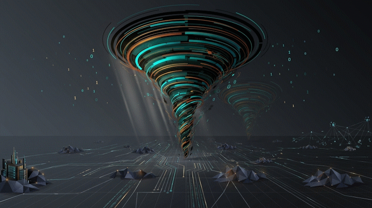 Strukturelle Visualisierung des Serponado Frameworks zur algorithmischen Optimierung.